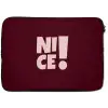 Nice - Uitroepteken - Rood laptophoes neopreen klein -zkaufland3dotto