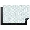 Geometrie - Lijn - Groen - Patroon Inductie beschermer vinyl 3mm klein 276 -3d