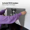 Vrouw - Pasta - Zonnebril Inductie beschemer met haakjes klein -ky-ophangen-nl