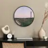 Vuurtoren - Duinlandschap - Zee Fotolijst rond zonder passe partout klein -sfeer1