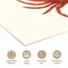 Krab - Felrood - Poten poster papier klein -closeup_NL