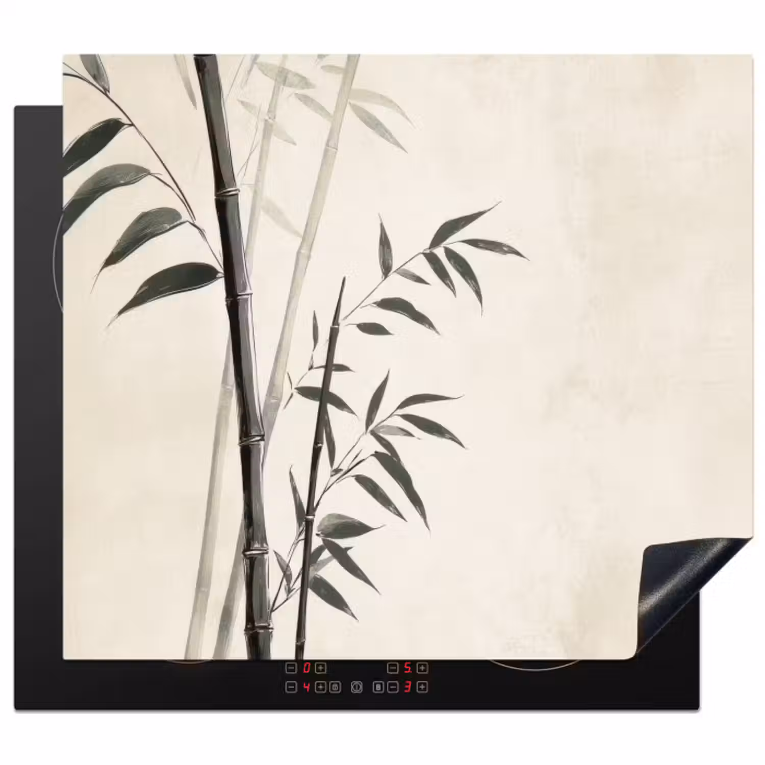 Inductie beschermer - Japandi - Bamboe - Beige