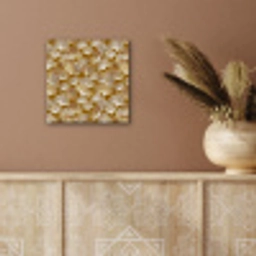 Ginkgo - Bladeren - Goud aluminium wit klein 46 -sfeer4