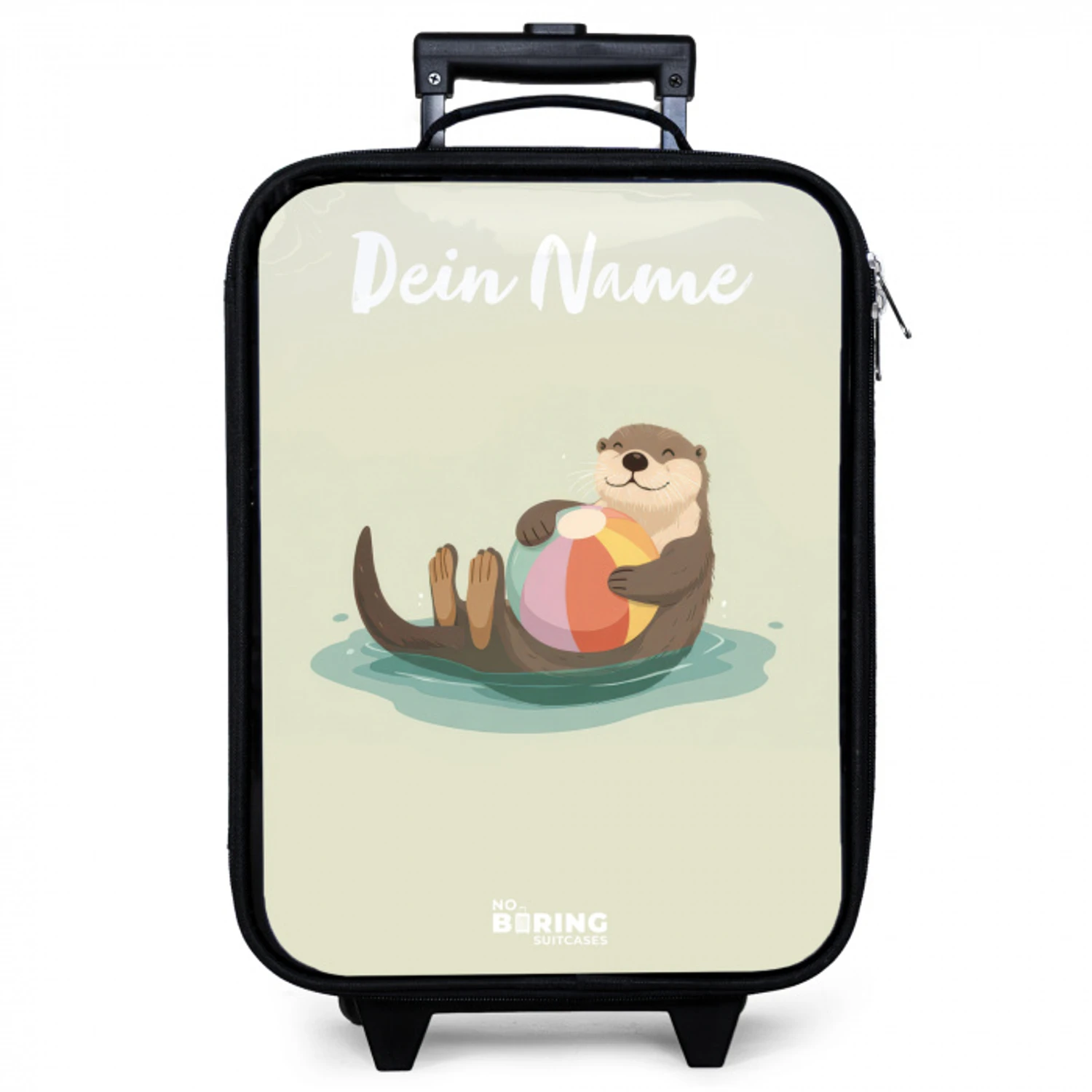 Otter - Strandbal - Water Kinderkoffer - Zwart klein -zzz_website3d