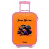 Rainbow Wheels Kinderkoffer - Roze klein -zz3dotto