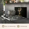 Sierlijk - Boeket - Goud - Vaas keuken achterwand spatscherm klein -usp_NL