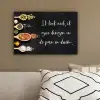 Ik gooi dingen in de pan en duim - Keuken - Quotes - Spreuken - Humor canvas 2cm klein -sfeer3