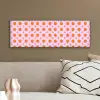 Zon - Patroon - Roze canvas 2cm klein 828 -sfeer3