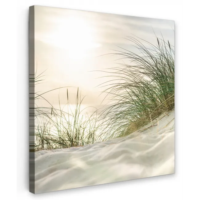 Canvas schilderij - Duin - Waddeneilanden - Water