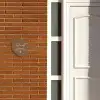 Bruin - Sierlijk Naambord Organisch middel -sfeer3