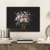 Pastel - Bloemen - Glazen - Vaas PET vilt klein -sfeer1