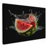 Watermeloen - Zwart - Water - Fruit - Meloen KitchenYeah - Keuken - Canvas klein -3d
