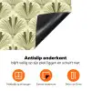 Klassiek - Waaier - Groen Inductie beschermer vinyl 3mm klein 276 -zzzzzzz-td-onderkant