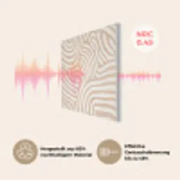 Beige - Aardspatroon PET vilt klein -USP_DE