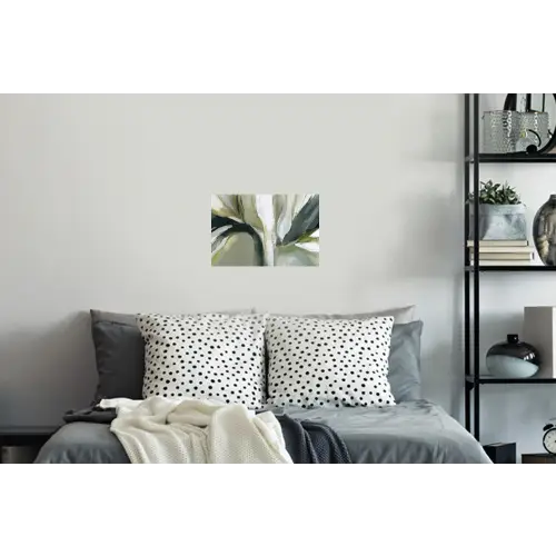 Natuur - Abstract - Groen - Penseelstreken Muursticker klein -slaapkamer