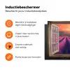 Doorkijk - Lavendel - Landschap - Bloemen - Paars Inductie beschermer vinyl 3mm klein -zzzzzzz-td-ups