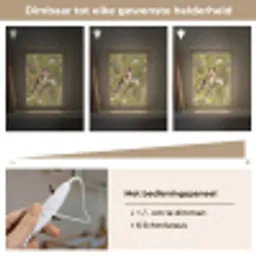 Putter - Bloesem - Lente - Natuur - Kleurrijk Light Box met kabel (Kinderlampje) klein -USP_dimbaarNL