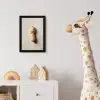 Pinda - Ruw - Beige fotolijst zwart zonder passe partout klein -usfeer4_kinderkamer