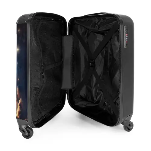 Razendsnelle raket NBS - Handbagage koffer - Kinderen Unisex middel -binnenkant