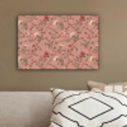 Botanisch - Bloemen - Roze canvas 2cm klein 34 -sfeer3