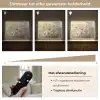 Madeliefjes - Wit - Zonlicht Light Box met batterij (Wandlamp) middel -USP_dimbaarNL