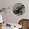 Haakse slijper - Schilderij - Gereedschap Wandcirkel behangsticker klein -sfeer3
