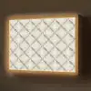 Grafisch - Patroon - Grijs Light Box met batterij (Wandlamp) middel 907 -z3d_website