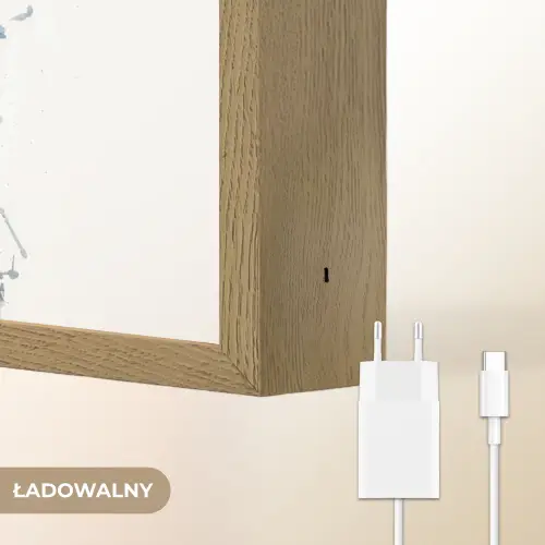 Haai - Blauw - Water Light Box met batterij (Wandlamp kind) middel -USP_websiteoplaadbaarNL