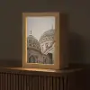 Mozaïekkoepels - Gouden spitsen - Islamitisch Light Box met kabel (Tafellamp) klein -z3d_website