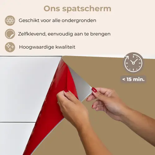Palet - Beige - Interieur keuken achterwand spatscherm klein 900 -spatscherm_NL