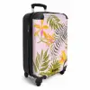 Summer memories - Tropische bladeren en bloemen NBS - Handbagage koffer - Kinderen Unisex middel -productfoto_3d