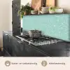 Blauw - Mandala - Design keuken achterwand 2 middel 871 -usp_NL