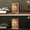 Chocomelk - Drinken - Warm - Bruin Light Box met kabel (Tafellamp) klein -sfeer3