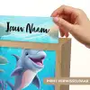 Dolfijn - Zeedieren - Onderwater - Kinderen - Meisjes Light Box met kabel (Kinderlampje) klein -USP_websiteprintNL