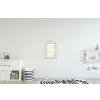 Beige - Vintage - Japandi - Decoratie textielposter latten blank klein -kinderkamer