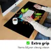 Koffie - Graffiti - Drinken - Abstract Muismat XXL klein -sfeer3