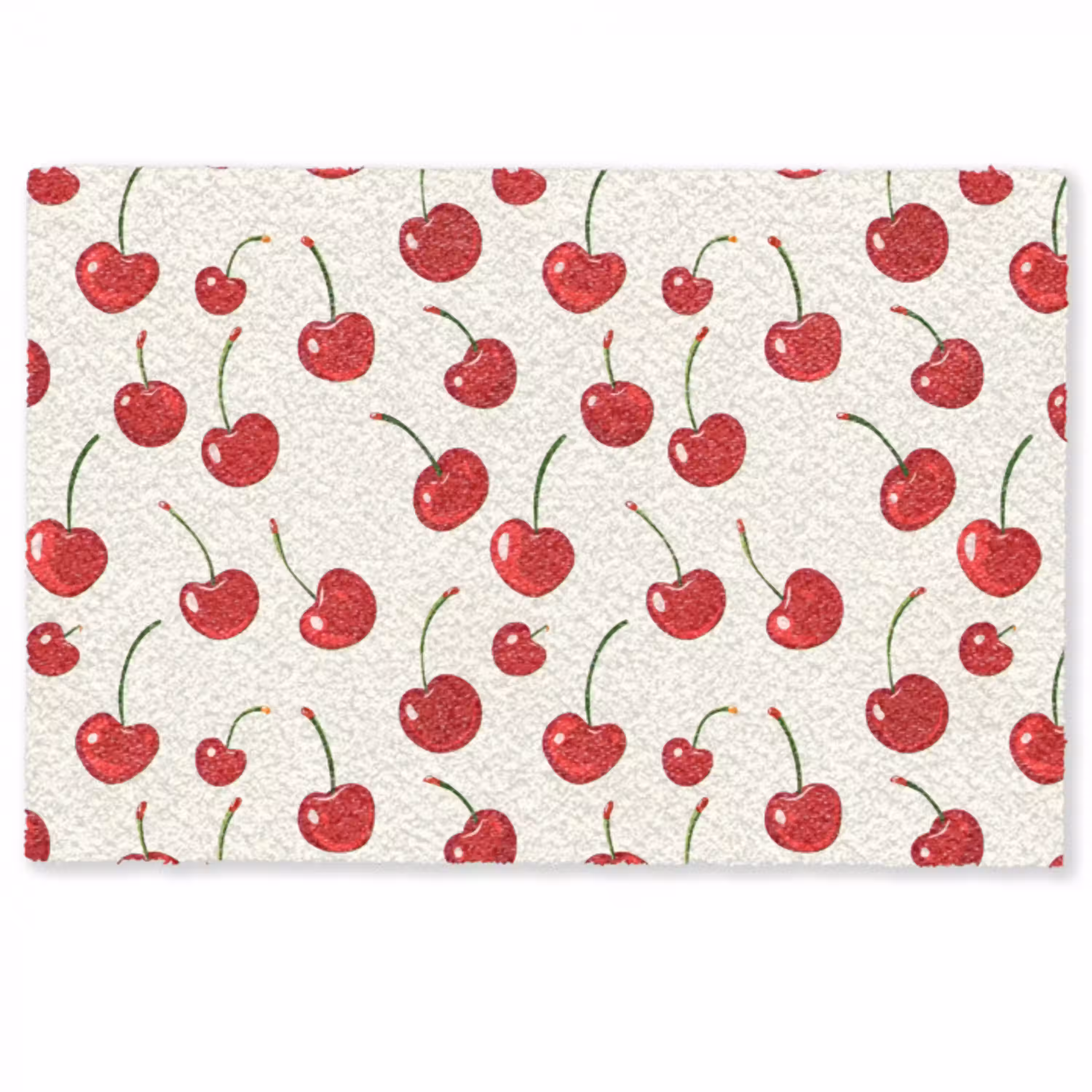 Kersen - Minimalistisch - Rood Deurmat klein 898 -zkaufland3d