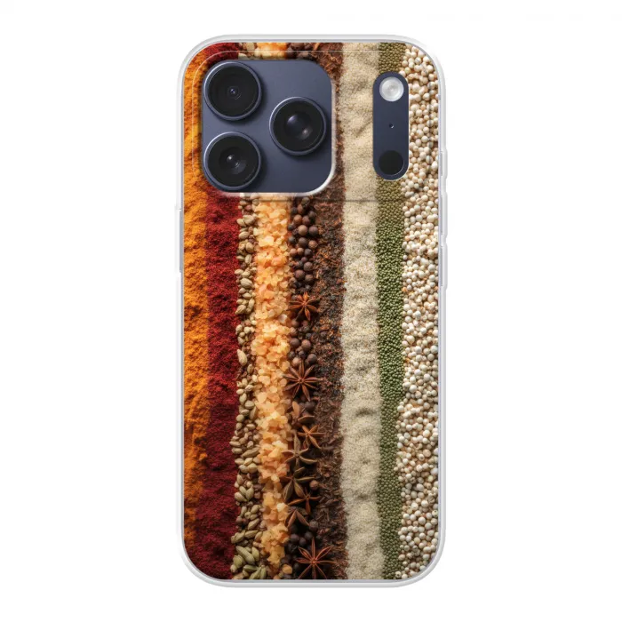 Banen - Verticaal - Kruiden - Variatie Telefoonhoesje iPhone 17 Pro klein -3d