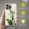 Cactus - Groen - Minimalistisch Hoesje iPhone 16 Pro Max met koord klein -sfeer2_NL