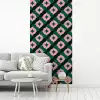 Groen - Roze - Retro - Sterren fotobehang vinyl groot 64 -woonkamer