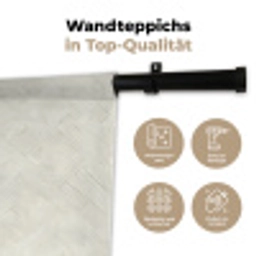 Textuur - Abstract - Beige Wandkleed katoen klein 269 -tsfeer2_DE
