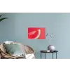 Watermeloen - Rood - Zomers Muursticker klein -plant