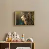 Aap - Boomstronk - Bruin Light Box met batterij (Wandlamp kind) middel -sfeer2_kind