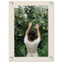 Boom - Appels - Plukken - Natuur tuinposter los doek klein -3d