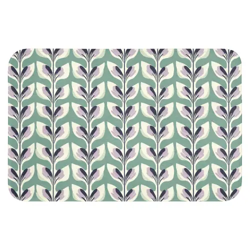 Retro - Modern - Groen WCmat klein 1009 -3d