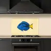 Blauw - Dory - Vis - Staartvin keuken achterwand spatscherm klein -sfeer1