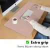 Roze - Palet - Oud - Effen - Oudroze Muismat XXL klein -sfeer3