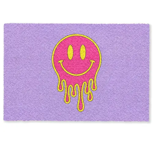 Smiley - Drip - Neon Deurmat klein -zkaufland3d