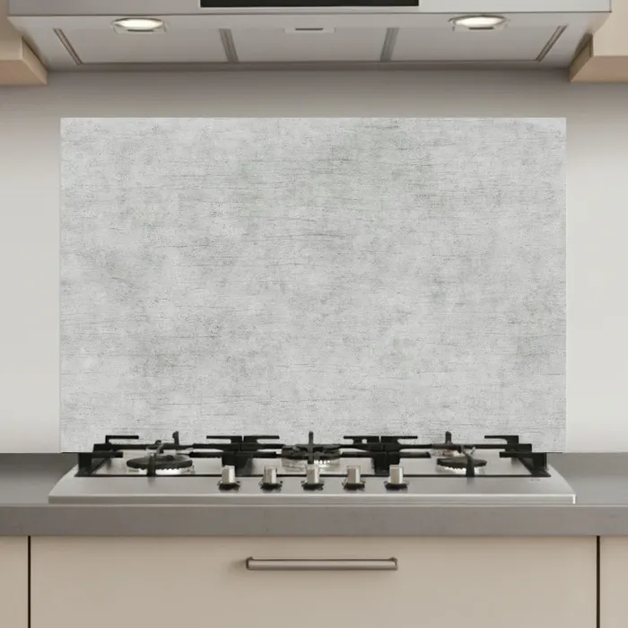 Verweerde Grijze Canvas keuken achterwand spatscherm klein -3d_website