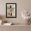 Plankjes - Boeken - Vaasjes - Planten fotolijst zwart zonder passe partout klein -sfeer5